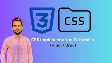 CSS Implementation Tutorial in Hindi / Urdu