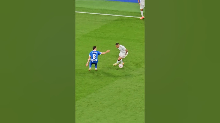 KYLIAN MBAPPÉ INCREÍBLE REGATE EN EL ESTADIO SANTIAGO BERNABÉU #shorts #football #mbappe #realmadrid