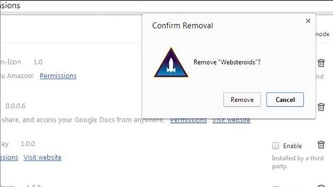 How to Remove Websteroids ads(Manual removal guide)