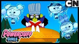 Powerpuff Girls | The Powerpuff Girls Have The WORST Brain Freeze!  | Cartoon Network