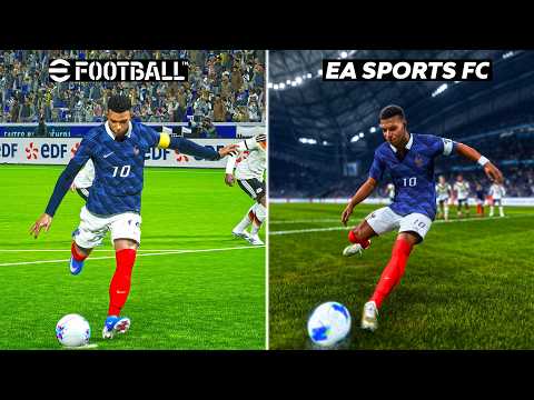 Kylian Mbappé Penalty Kicks • eFootball vs EA Sports FC From 2017 to 2027