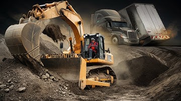 Extreme Truck Driving Video Compilation Excavator Operator Skills | Bulldozers & Fails Truck Driving
