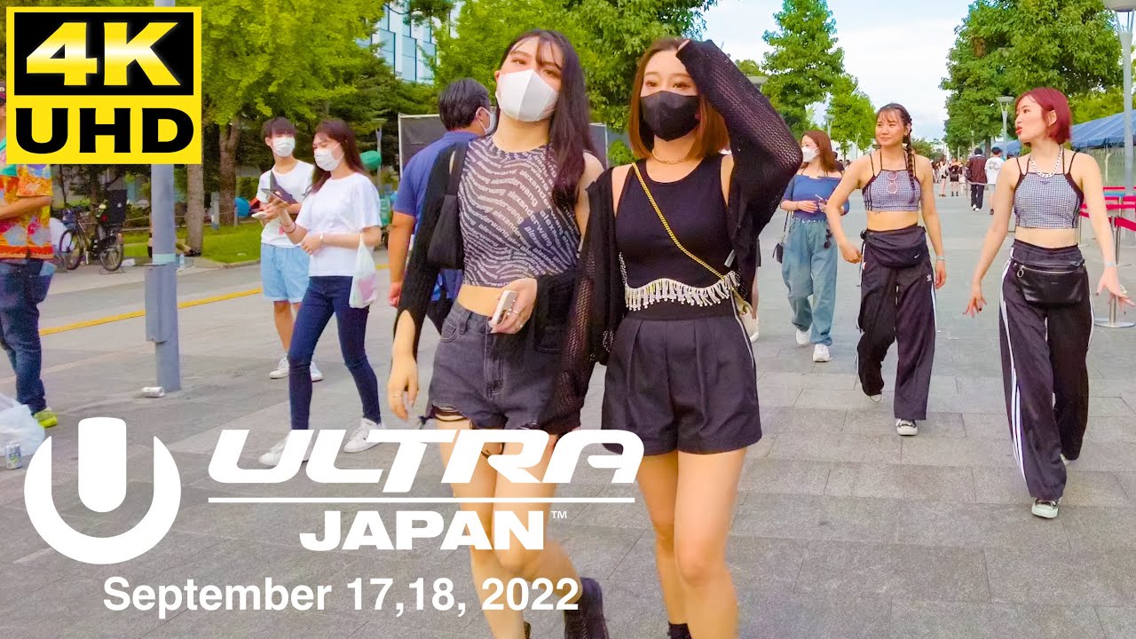 【4K】ULTRA JAPAN 2022 Sep. 17,18, ウルトラジャパン散歩 #ASMR #TOKYO #EDM #UMF