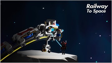 Railway To Space (Astroneer Rails Update)
