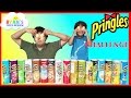 PRINGLES CHALLENGE! Potato Chip Flavors Tasting Contest Ryan ToysReview