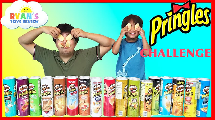 PRINGLES CHALLENGE! Potato Chip Flavors Tasting Co...