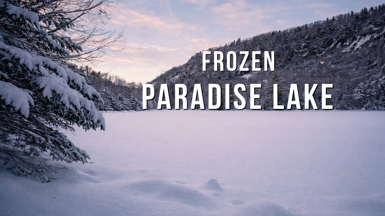 A Hidden Winter Gem in Quebec, Canada | Winter Lake Walk (4K)