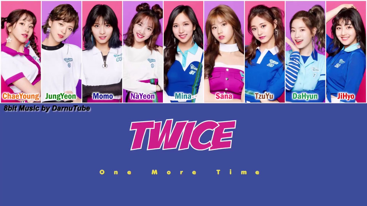 Twice One More Time Kan Rom Eng Color Coded Lyrics Youtube