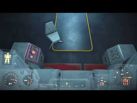 Fallout 4- Loading Screen Discovered In The Institute (Map Glitch)