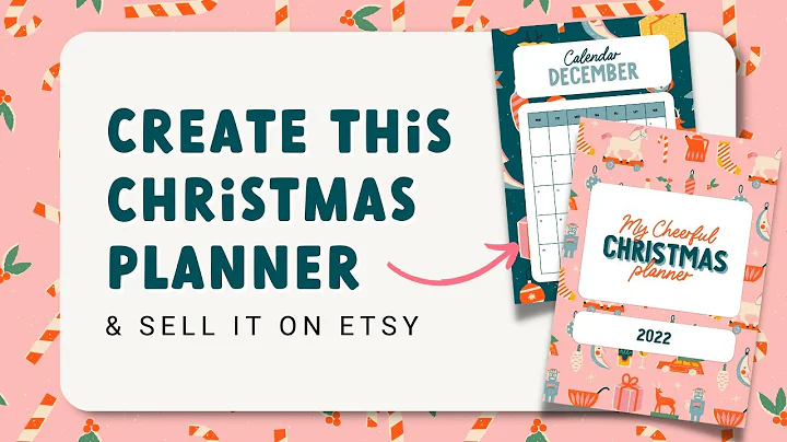 Design Your Own Christmas Planner and Make Money on Etsy!