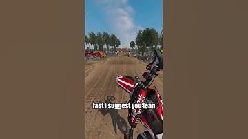 When to lean right and left in corners in MxBikes