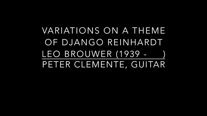 Variations on a Theme of Django Reinhardt