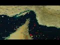 Live: Vessel tracker showing traffic in Strait of Hormuz