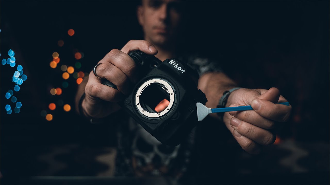 Чистка матрицы фотоаппарата в домашних условиях. - YouTube