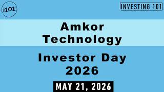 Amkor Investor Day 2026 | Silicon-Carbide Advanced Packaging Expansion Targets Auto EV Scale