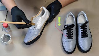 Як пофарбувати  взуття та змінити колір шкіри. Навчання і технологія  - Dr.Leather