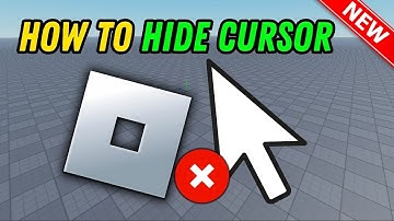 How can I hide my cursor in roblox? Full Guide