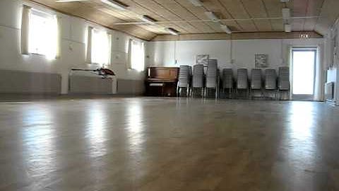 Trex 450S Indoor testhover after completion.