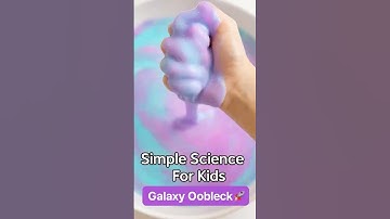 Simple Science - DIY Galaxy Oobleck
