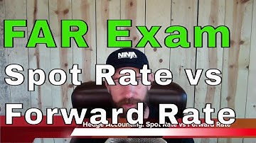FAR CPA Review: Hedge Accounting: Spot Rate vs Forward Rate | Another71