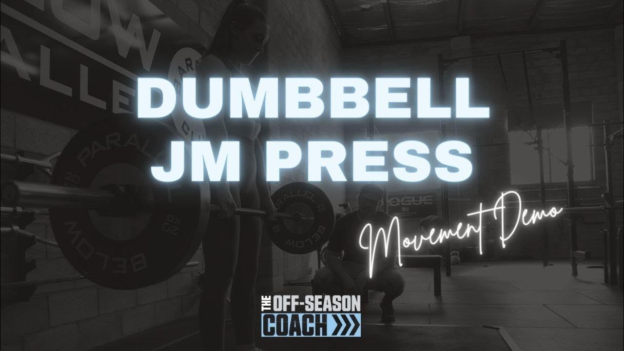 Dumbbell JM Press YouTube