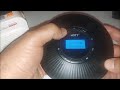 HOTT Portable CD Player with 4 Speakers Bluetooth FM Transmitter Rechargeable battery & Headphones