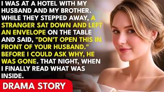 Information At A Hotel Lobby With My Husband, A Stranger Slipped An Envelope Into My Bag: Don't Open This Un... News