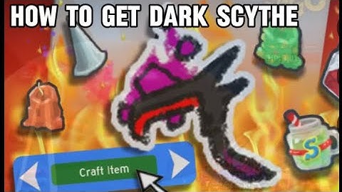 How to get *Dark Scythe* Fast In Bee Swarm Simulator | F2P | No macro | BSS 🔥