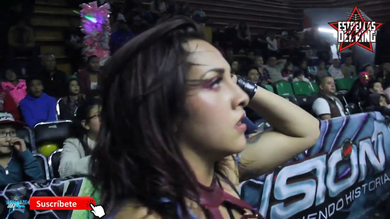 Diosa Quetzal, Warrior Jr y Tony Cirio Jr vs Bizarro, Yoruba y Davinha. diosa quetzal luchadora biografia