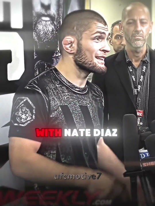 Khabib Nurmagomedov on fighting Nata Diaz 🥶 #khabib #ufc #mma #mmafighter #shortsvideo