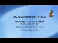 Бухгалтерский учет в некоммерческой организации в 1С Бухгалтерия 8.3