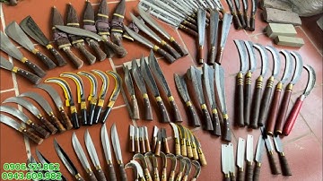 💥💥LIÊN TỤC CẬP NHẬP CHO CÁC ANH NHỮNG MẪU DAO QUẮM DAO CHẶT DAO THÁI CHUẨN THÉP NHÍP 100%