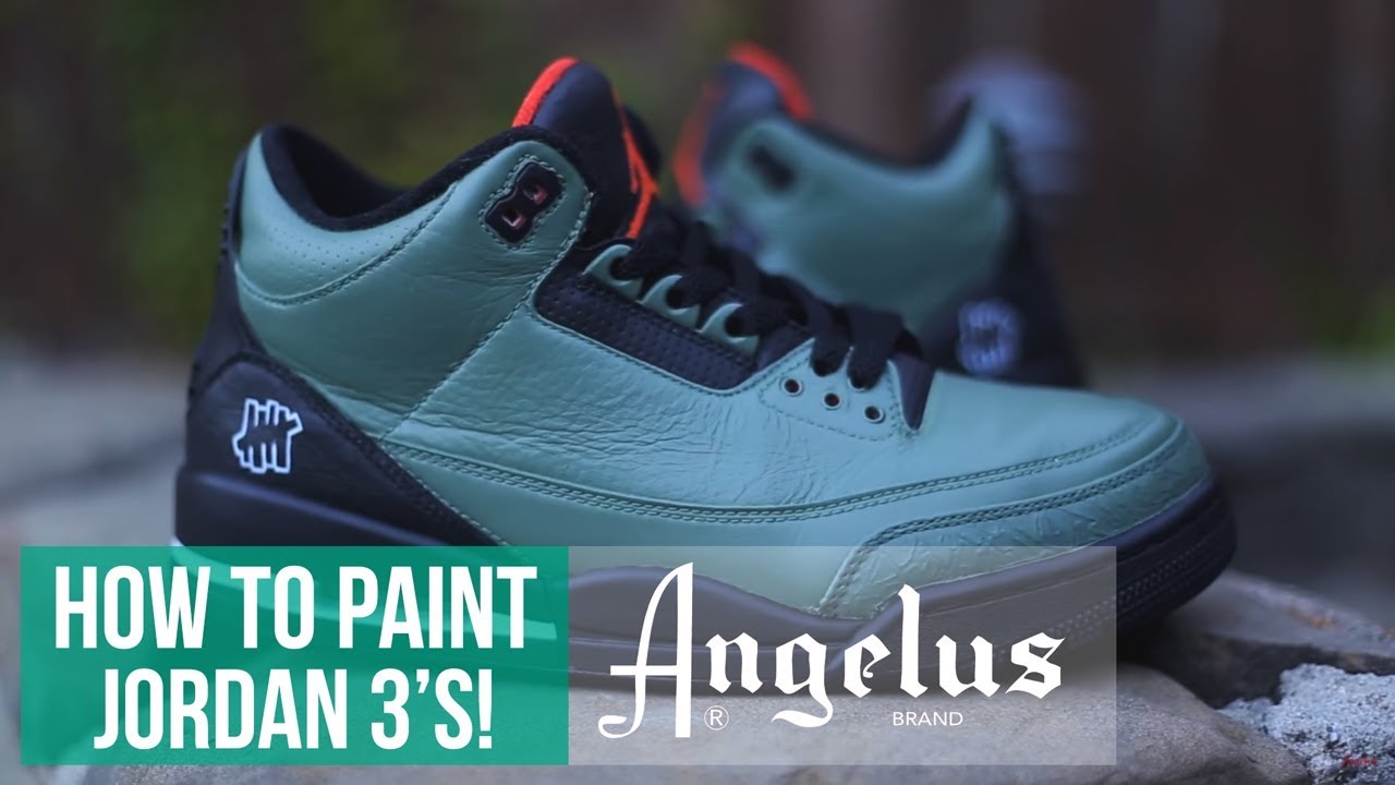 Undefeated Inspired Jordan 3s | Custom 