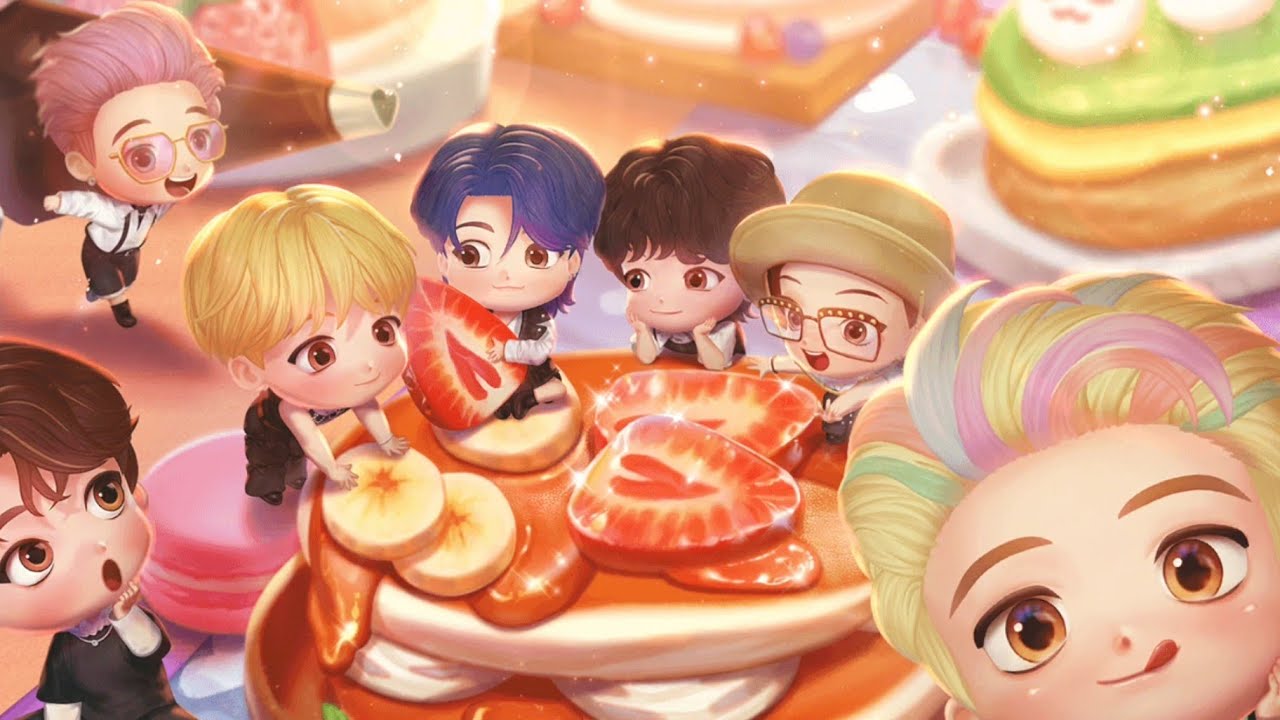 BTS Cooking On STOVE : TinyTAN tteokbokki Level 61 - 65