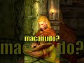 Skyrim con ia - Diablos señorita. #ia #short