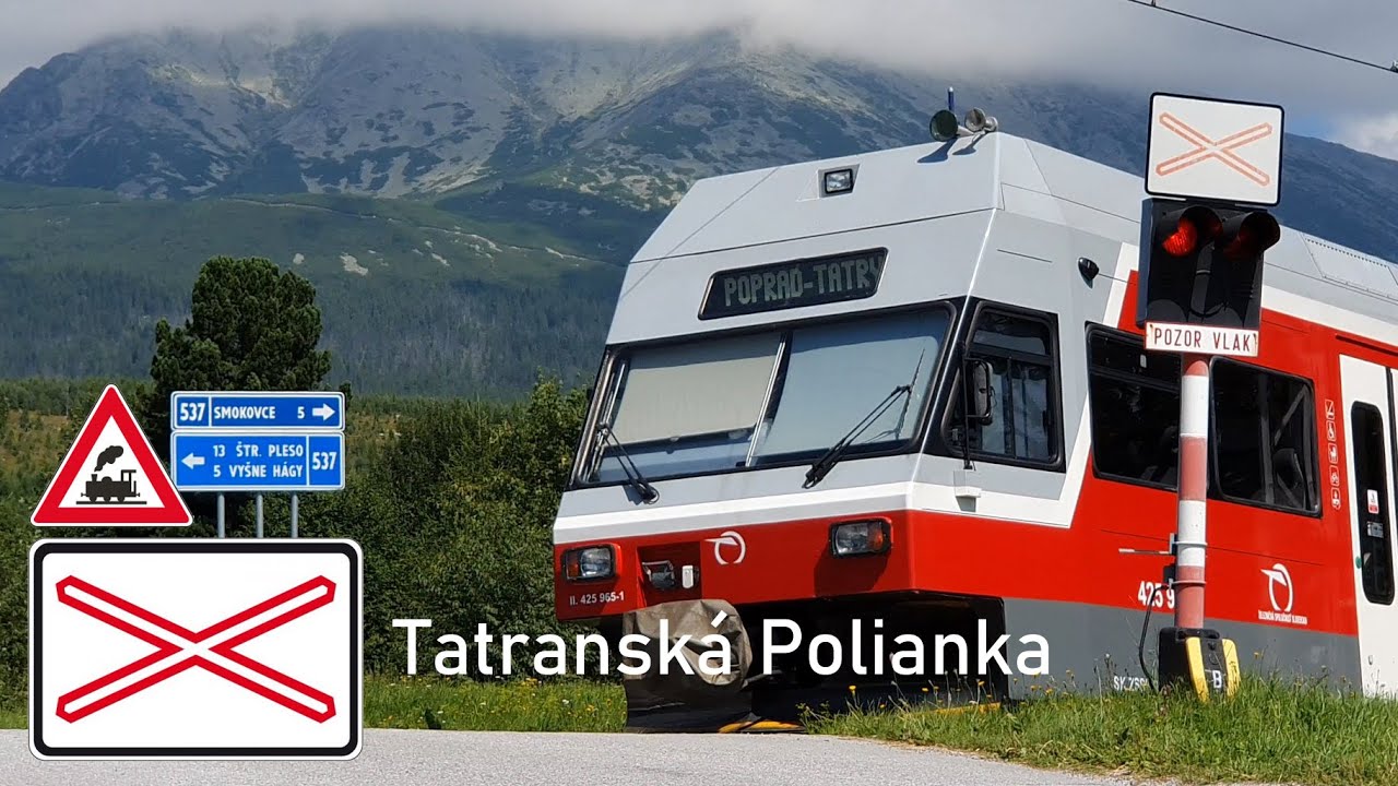 Železničné priecestie│Tatranská Polianka