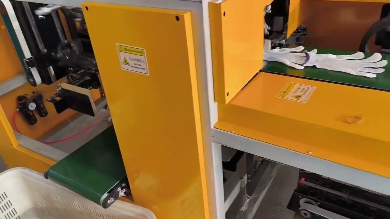 Automatic Glove Turning Machine 2026 with Auto Bundling Function