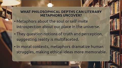 What Philosophical Depths Can Literary Metaphors Uncover? - The Prose Path