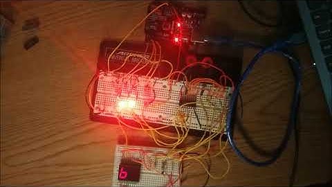 BCD Converter With Arduino microcontroller programming binary Counter