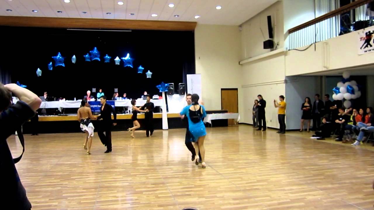 Brandeis 2012 Silver Latin Jive Finals (Alex and Anna) YouTube