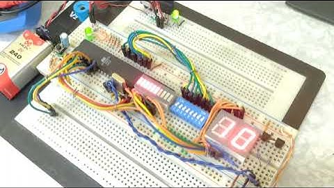 Multiplexing 7 Segment Displays With 8051 (Assembly)