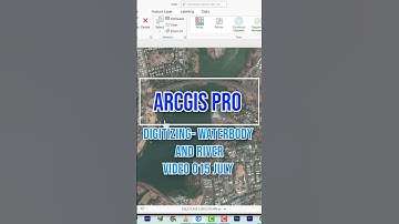 Digitizing road layer#viral #arcgispro #arcgistutorial #tutorial #arcgis  watch the full video