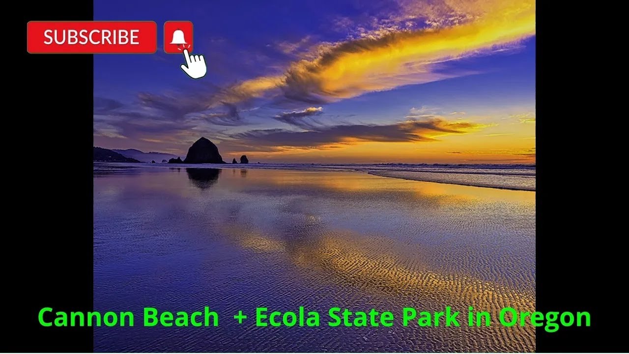 - 4K Oregon Coast Magic 🌊  Cannon Beach + Ecola State Park Adventure