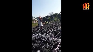 Công tác thi công cốp pha, cốt thép cho sàn hộp những công trình vượt nhịp lớn.