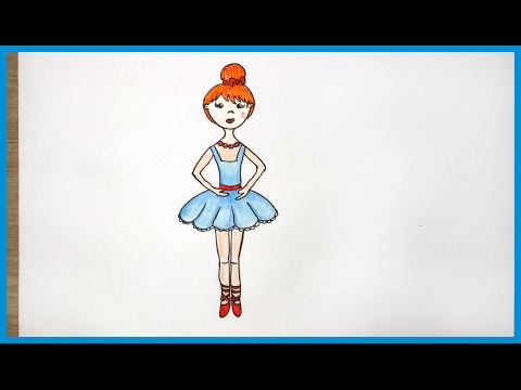 Video: Hvordan Man Tegner En Ballerina
