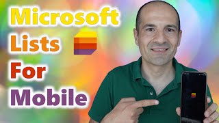 📱How to use Microsoft Lists for mobile