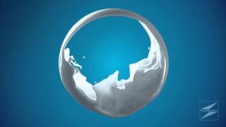RealFlow Milk Sphere
