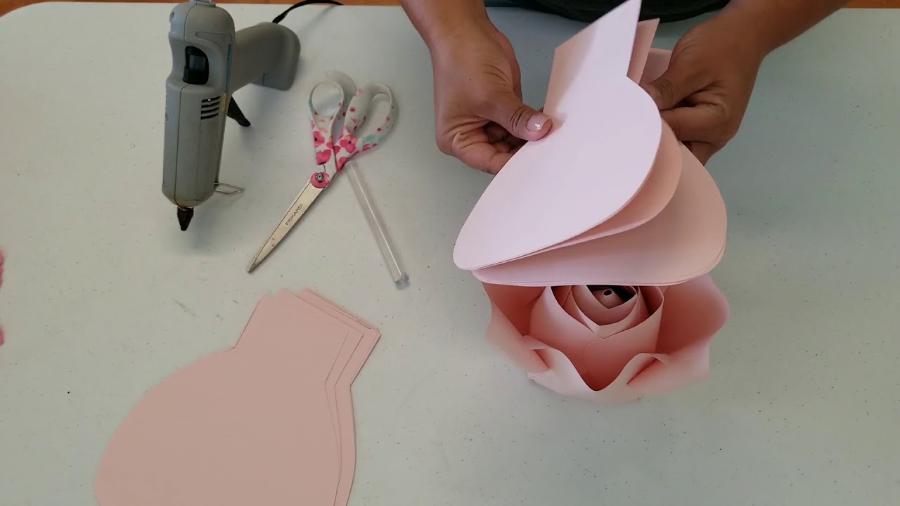 DIY Paper Rose Tutorial