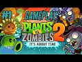 MENCOBA GAME NOSTALGIA!!! PLANT VS ZOMBIE 2 GAMEPLAY #1