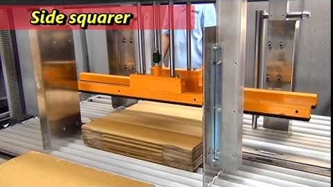 Strapping Machine & Squaring System Corrugated Bundle Joinpack